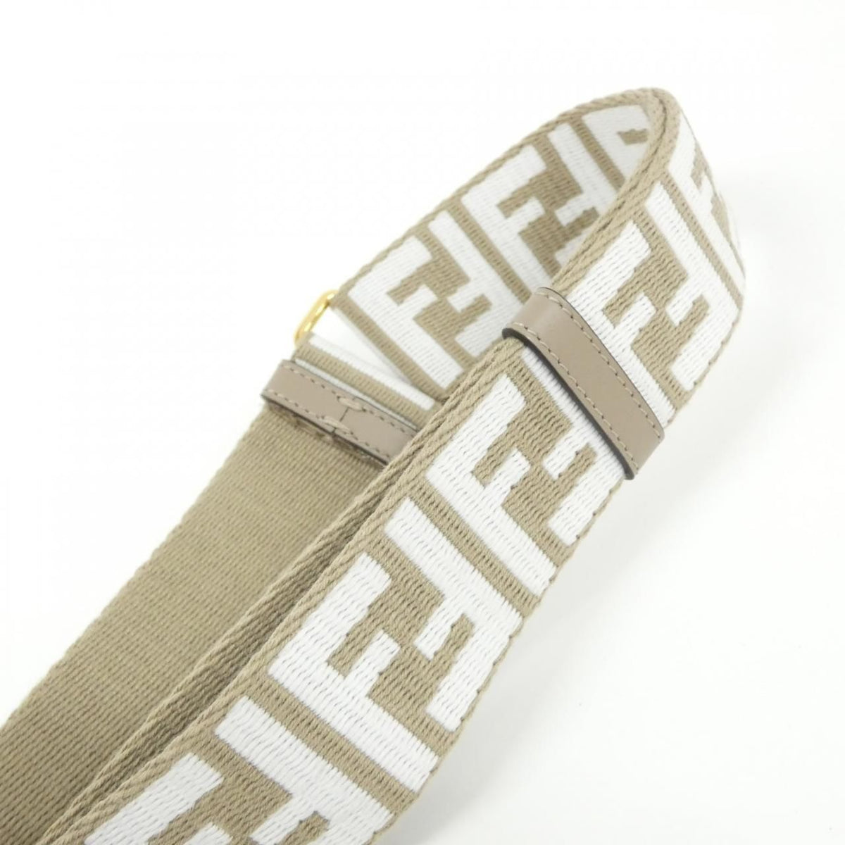 Fendi Strap You Bag Straps Gray — view 2