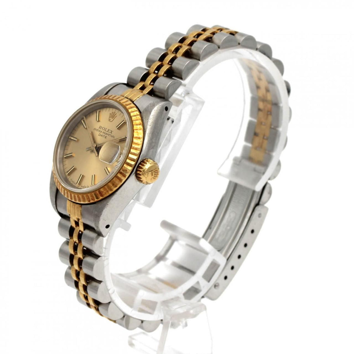Rolex Datejust Stainless Steel Yellow Gold Automatic Watch — view 2