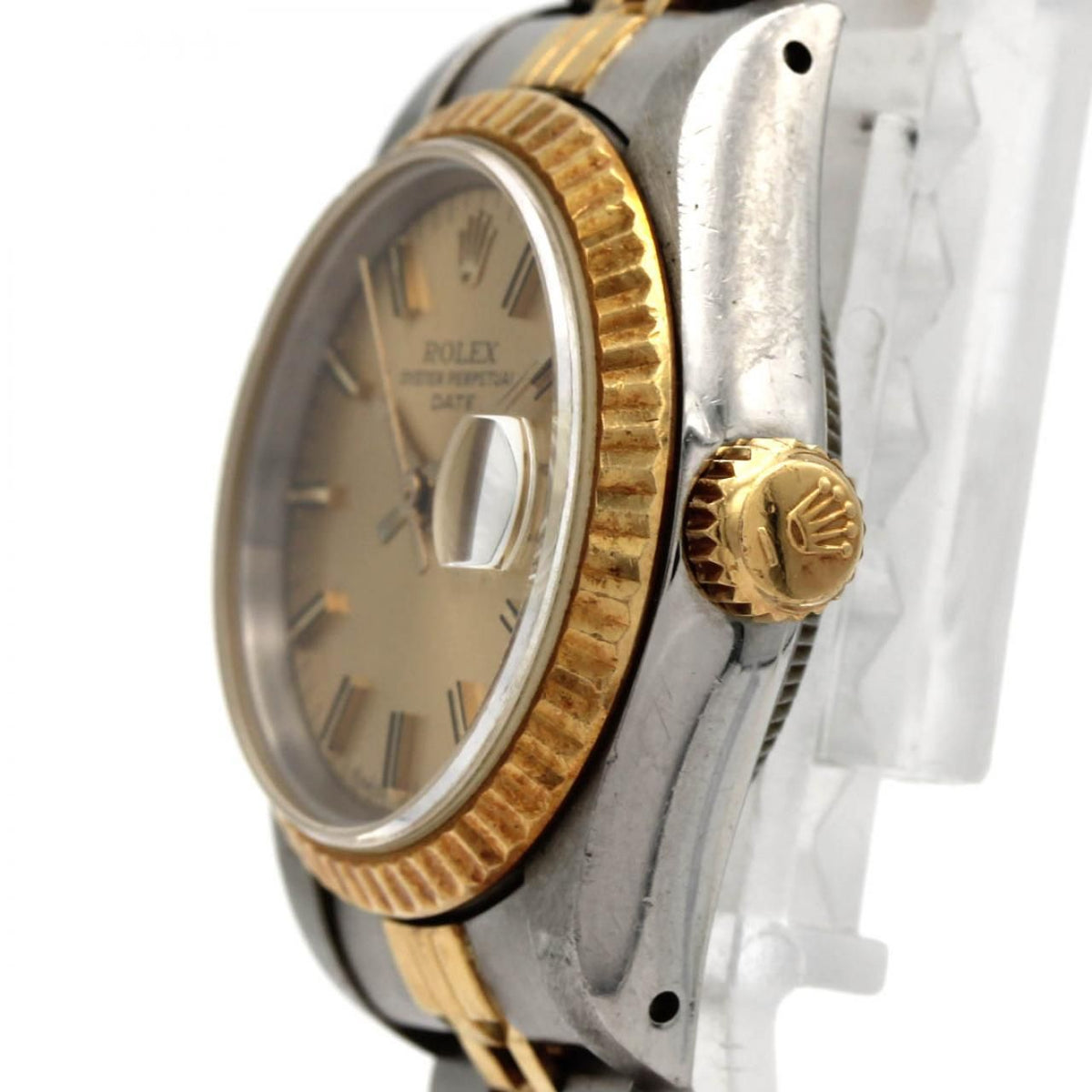 Rolex Datejust Stainless Steel Yellow Gold Automatic Watch — view 3