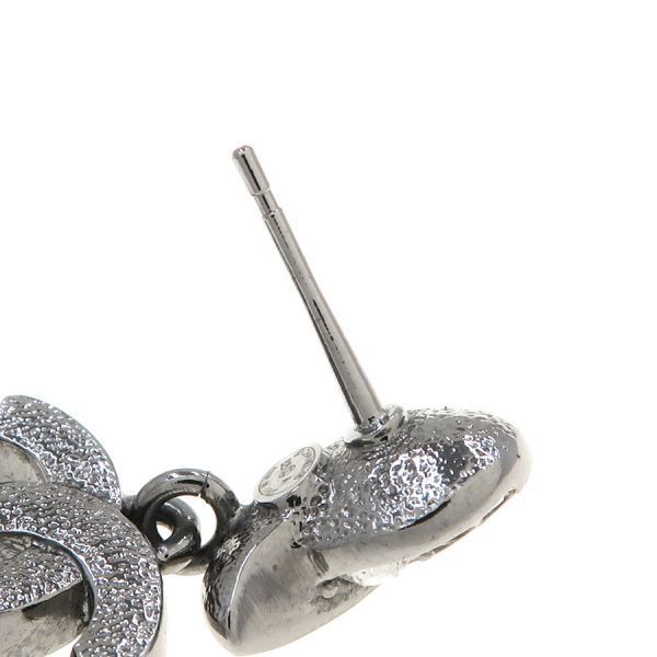 Chanel Earrings Silver — view 4