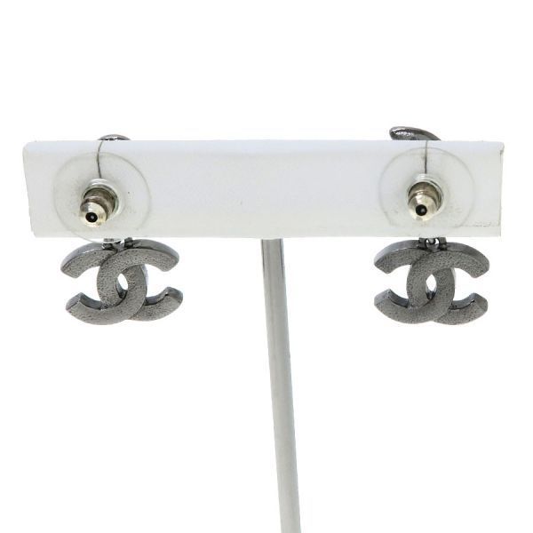 Chanel Earrings Silver — view 3