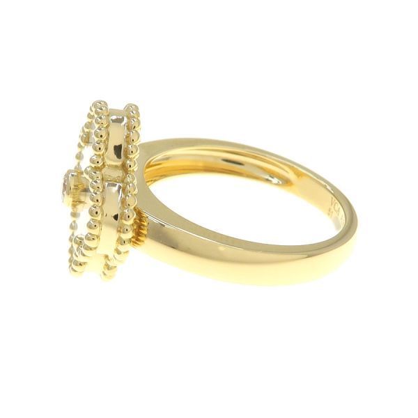Van Cleef & Arpels Vintage Alhambra Ring Mother of Pearl — view 3