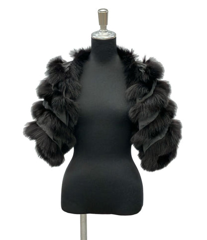 Max Mara Fur Bolero Blouse