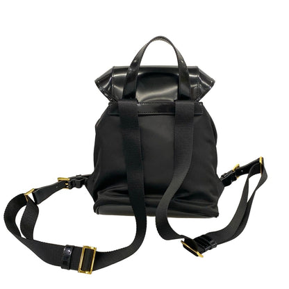 Prada Backpack Black Re-Nylon Leather — view 3