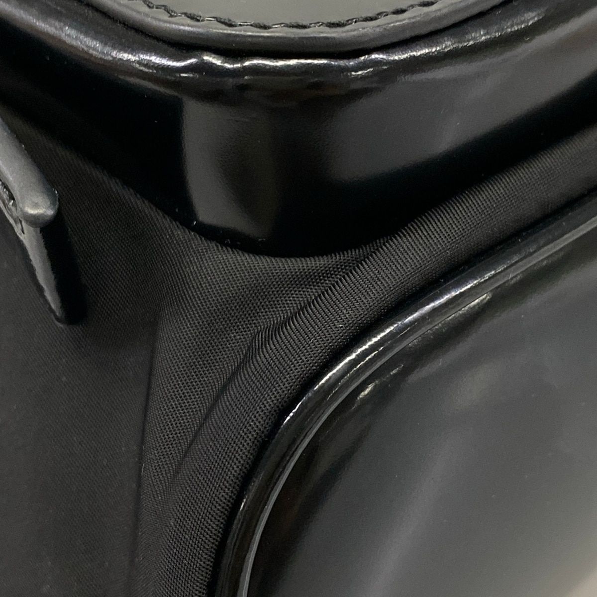 Prada Backpack Black Re-Nylon Leather — view 6