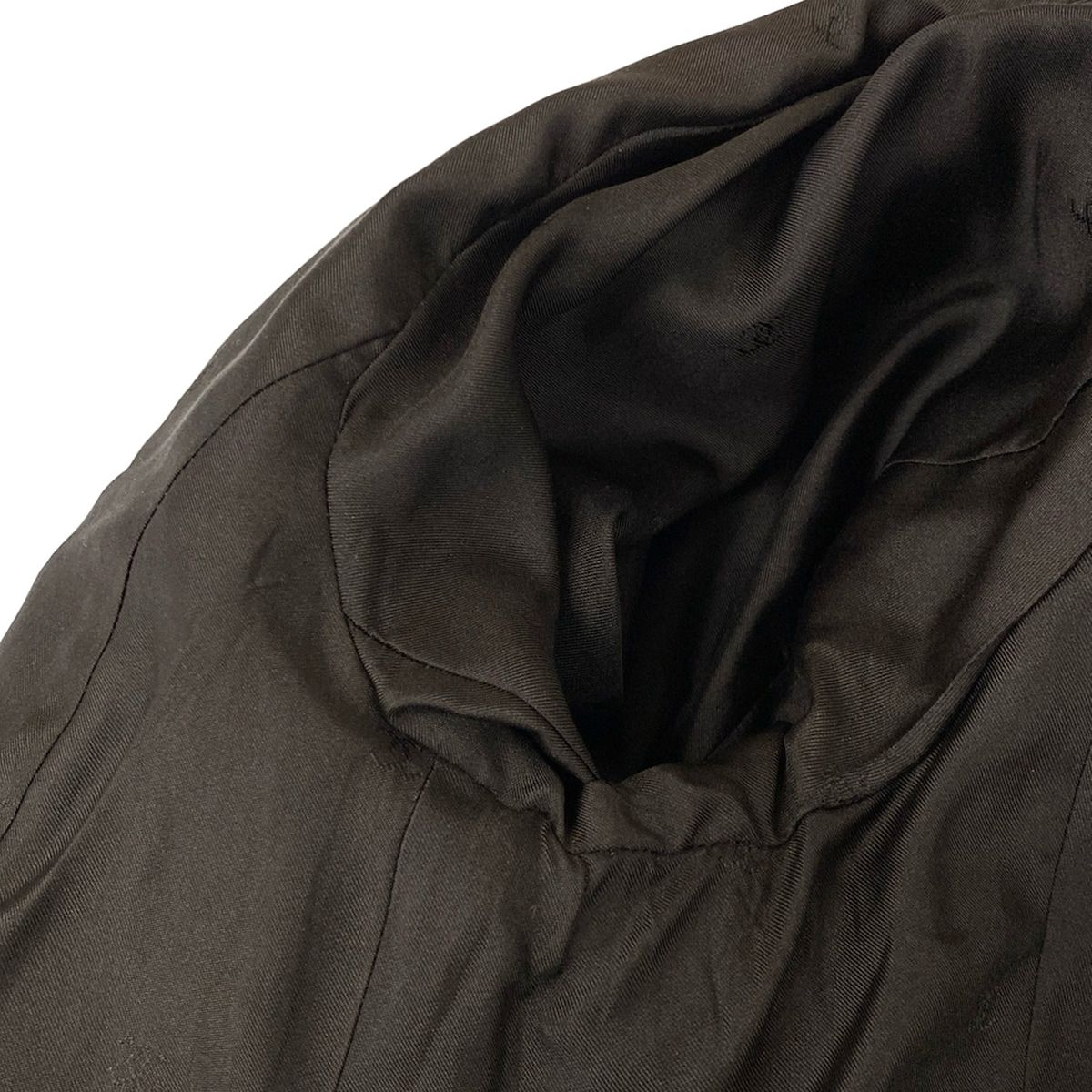 Chanel Coat S Dark Brown Long Sleeve — view 8