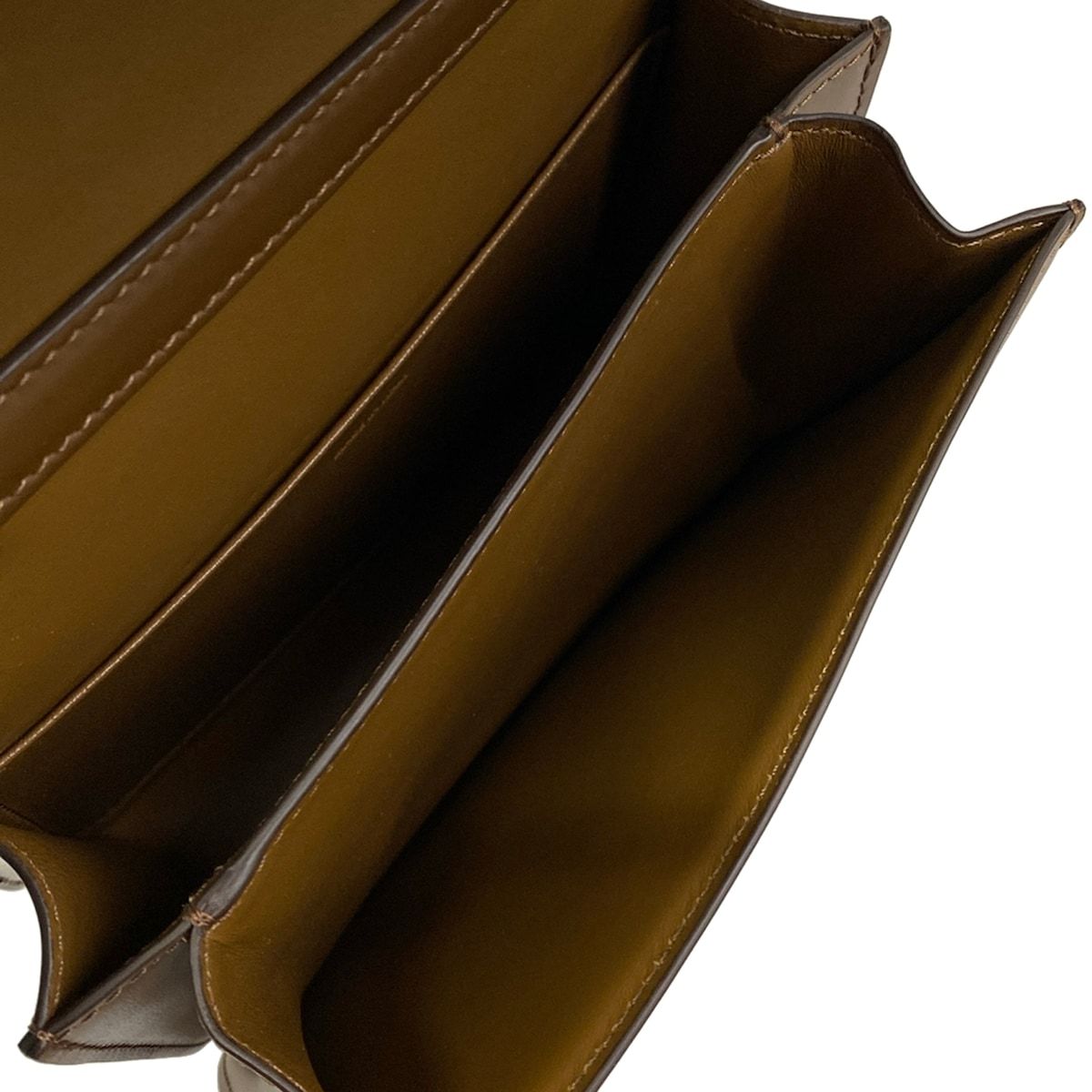 Celine Shoulder Bag Teen Classic Dark Brown Leather — view 7
