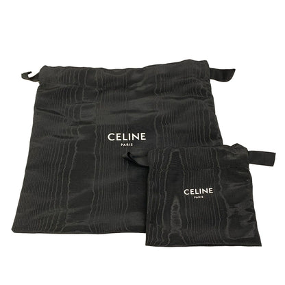 Celine Shoulder Bag Teen Classic Dark Brown Leather — view 8