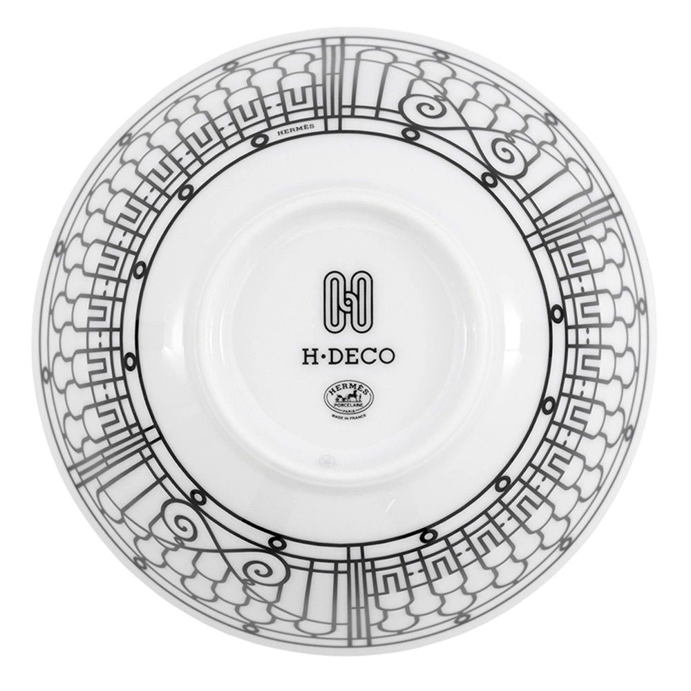 Hermes Bowl 2 Ceramic White Black — view 6