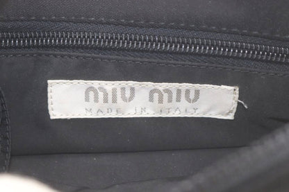 Miu Miu Archive Vintage Handbag One Handle Nylon Black — view 3