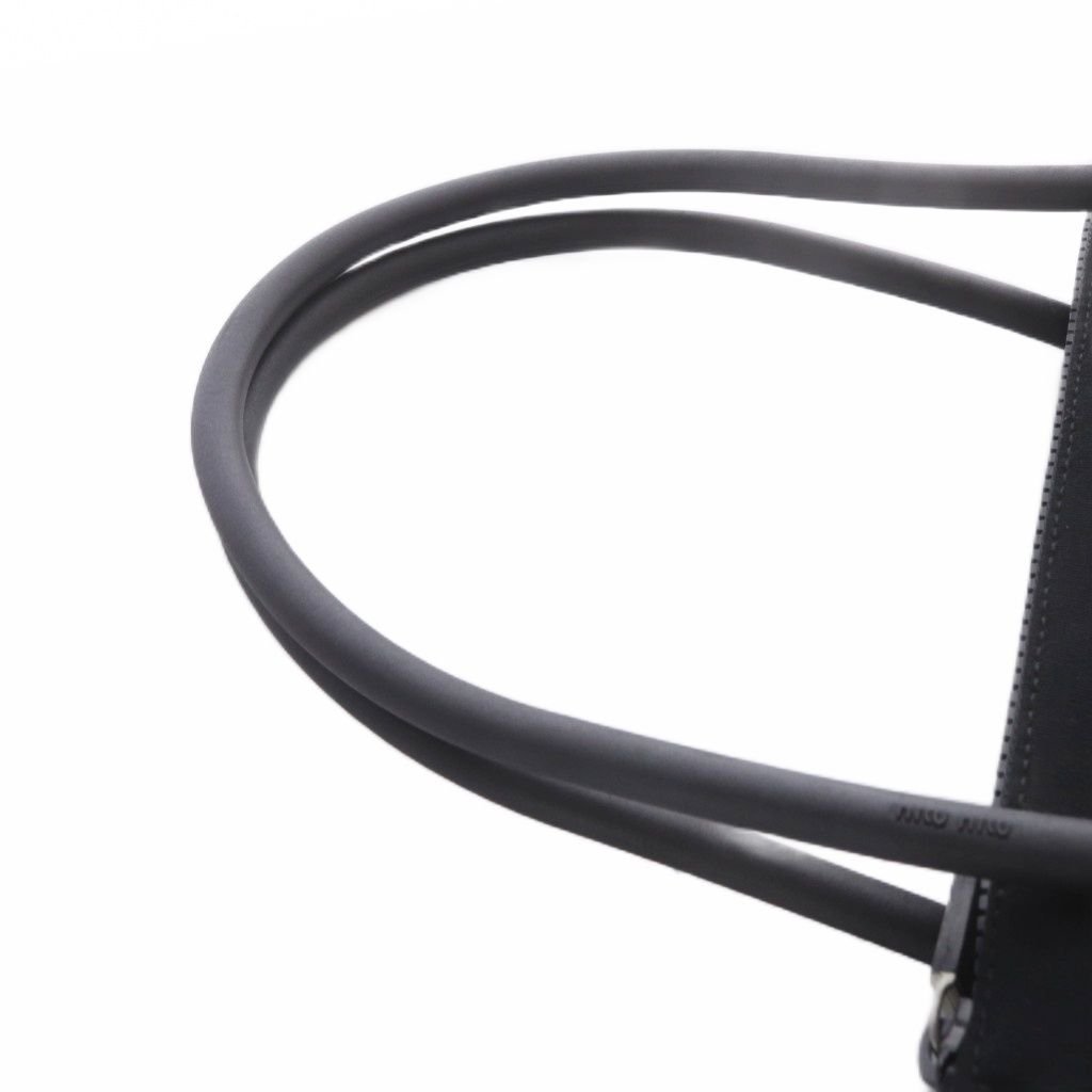 Miu Miu Archive Vintage Handbag One Handle Nylon Black — view 7
