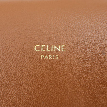 Celine Triomphe All Over Print Phone Pouch Shoulder Bag Brown White — view 6