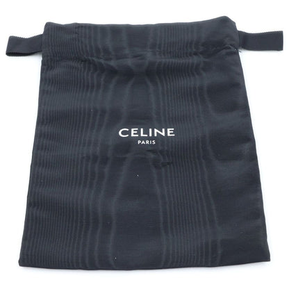 Celine Triomphe All Over Print Phone Pouch Shoulder Bag Brown White — view 8