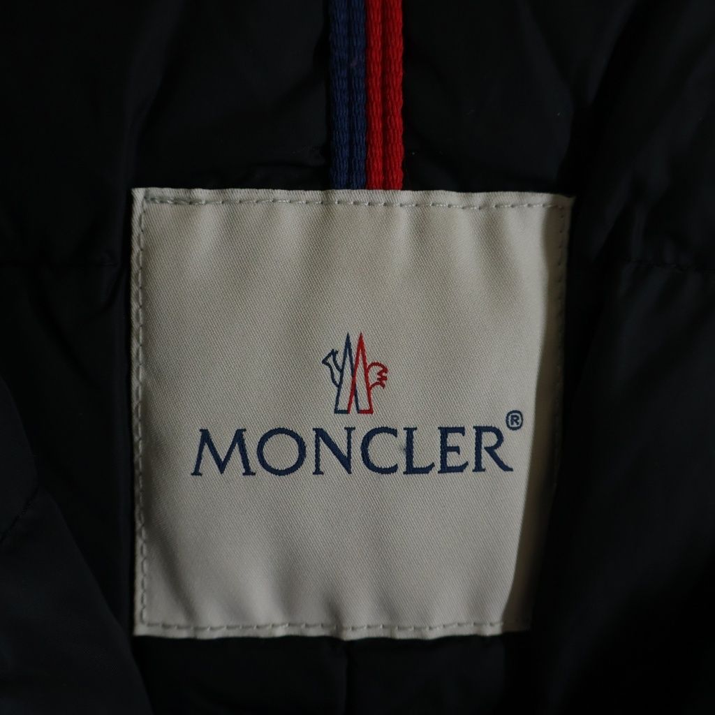 Moncler Aredhel Fox Fur Down Coat Beige — view 8