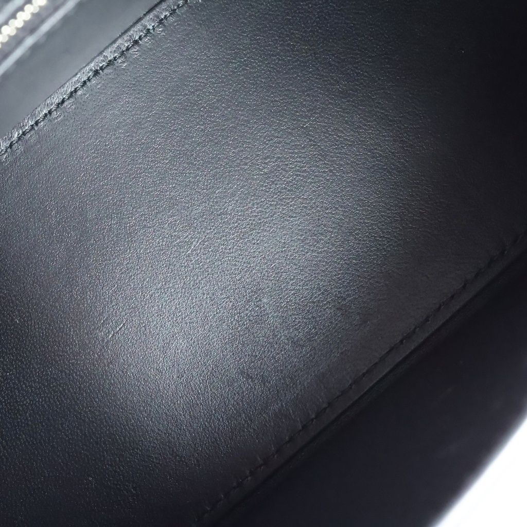 Balenciaga Hourglass Graffiti Small 2-Way Shoulder Bag Black Leather — view 7
