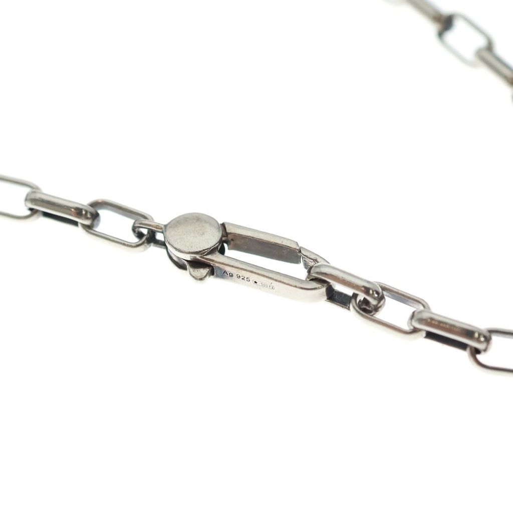 Gucci Interlocking G Pendant Chain Silver Necklace — view 4