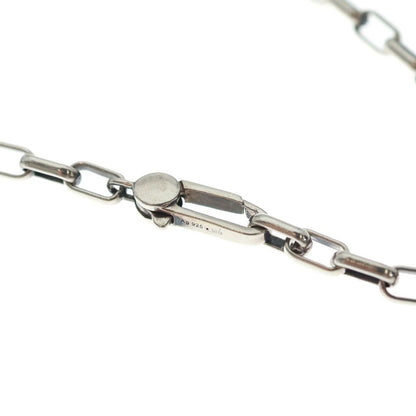 Gucci Interlocking G Pendant Chain Silver Necklace — view 4