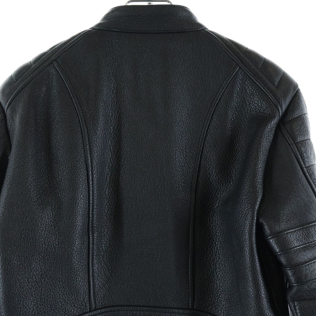 Celine Biker Lether Riders Jacket Phoebe Philo Era Leather Rider's Black — view 4