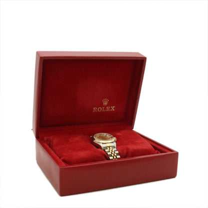 Rolex Datejust Diamond Watch Automatic Gold — view 3