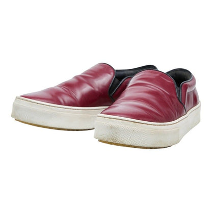 Celine Phoebe Philo Era Sneakers Slip Ons Wine Red Patent Leather