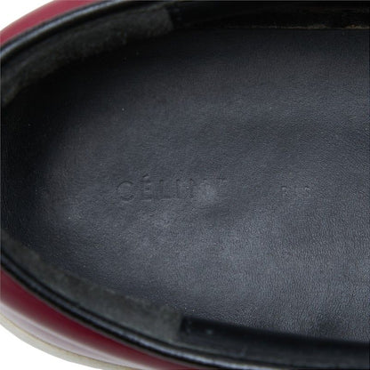 Celine Phoebe Philo Era Sneakers Slip Ons Wine Red Patent Leather — view 7