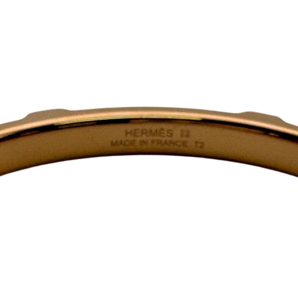 Hermes Athena Bangle T2 Leather Gold Etoupe Rose Bag — view 3