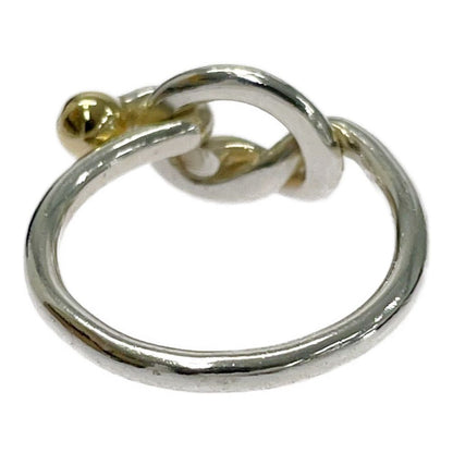 Tiffany & Co Silver Love Knot Ring — view 4