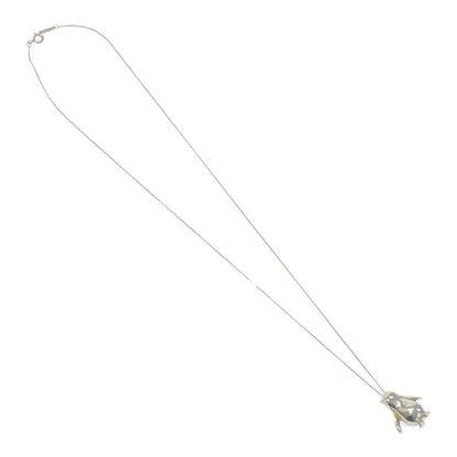 Tiffany & Co Silver Penguin Motif Necklace — view 2