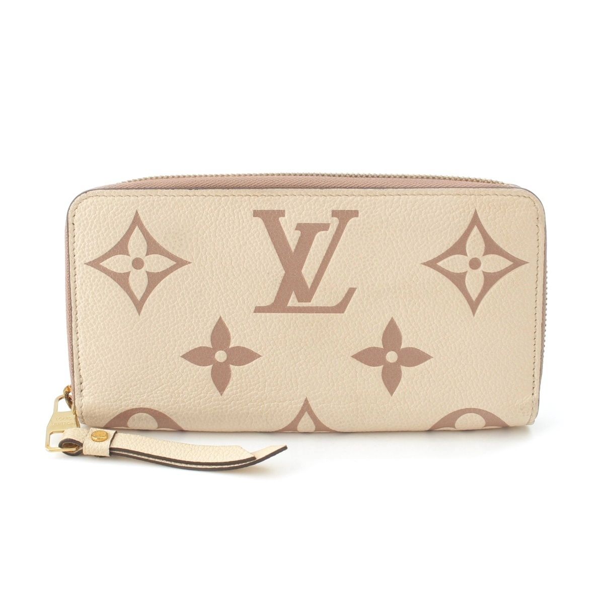 Louis Vuitton Zippy Wallet Monogram Empreinte Ivory