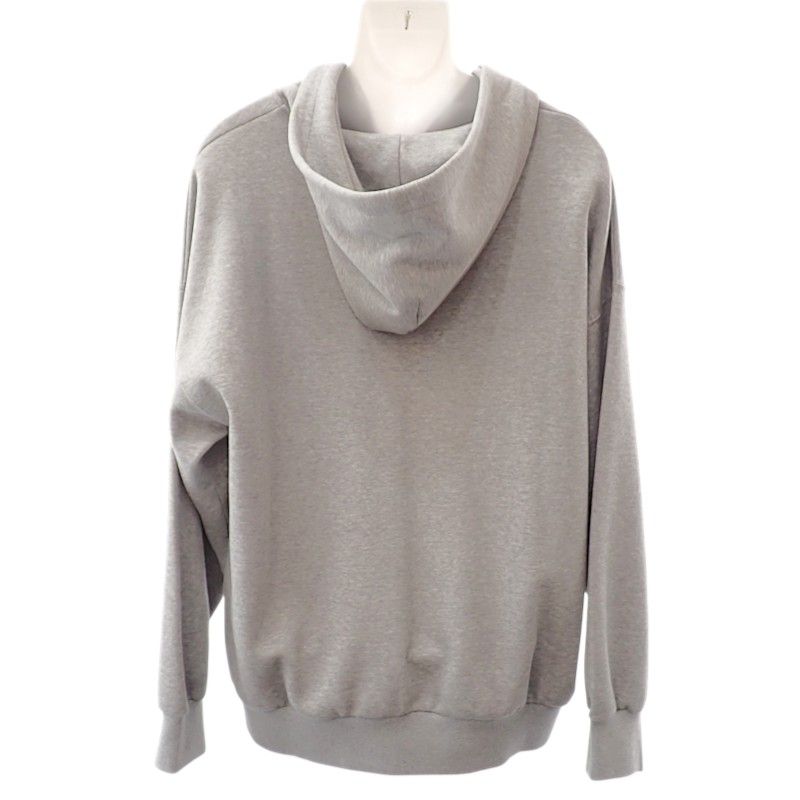 Gucci Cotton Jersey Hooded Sweatshirt Hoodie Gray — view 2