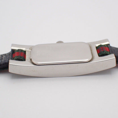 Gucci L Bracelet Watch Sherry Line Quartz Nylon Strap — view 8