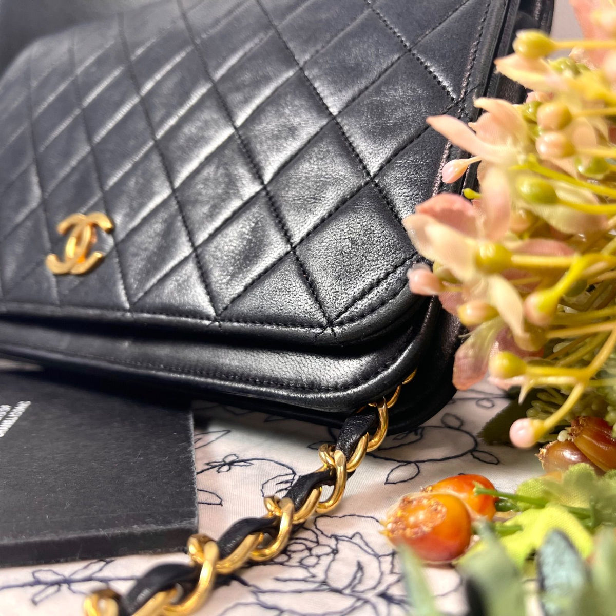 Chanel Quilted Full Flap Vintage Shoulder Bag — view 6