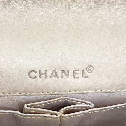 Chanel Shoulder Bag New Travel Nylon Beige Silver — view 5