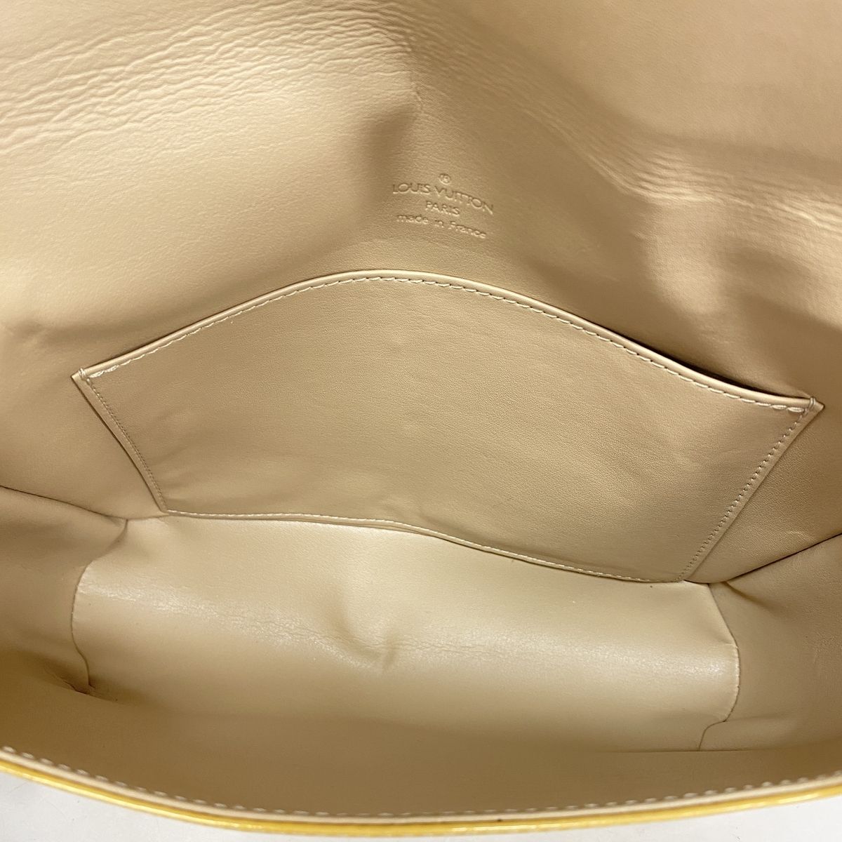 Louis Vuitton Shoulder Bag Vernis Thompson Street Beige — view 4