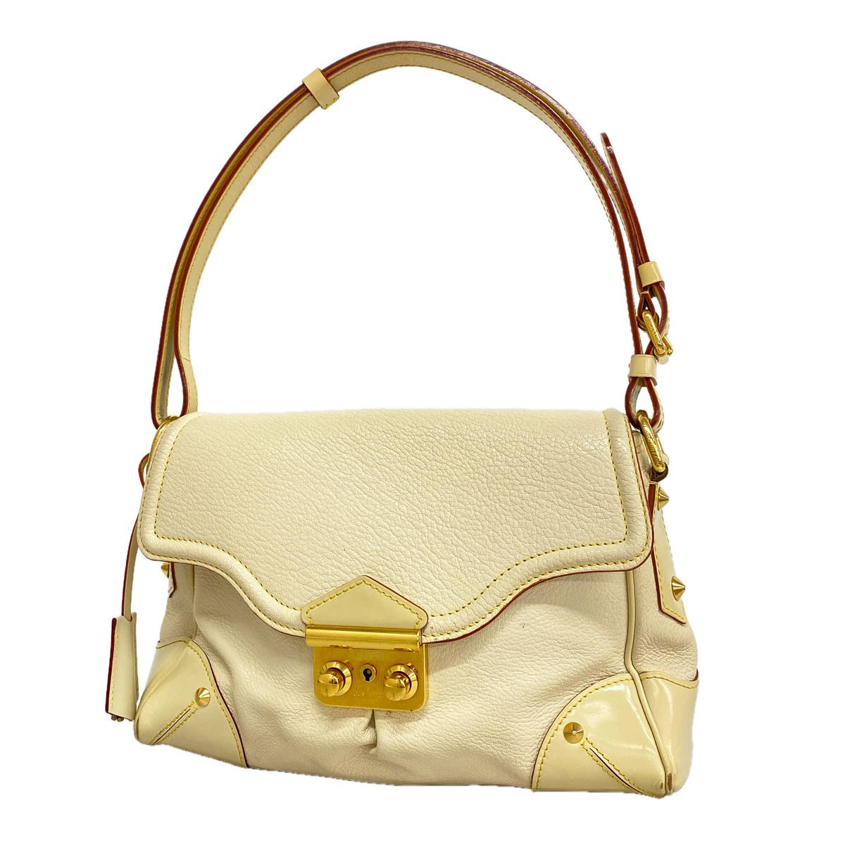 Louis Vuitton Shoulder Bag Suhali Resencial Blanc