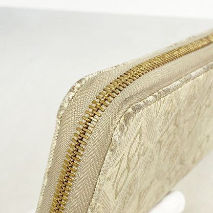Louis Vuitton Wallet Monogram Jacquard Zippy Since White Gray — view 6