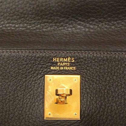 Hermes Handbag Kelly 35 Togo Ebene Gold — view 5