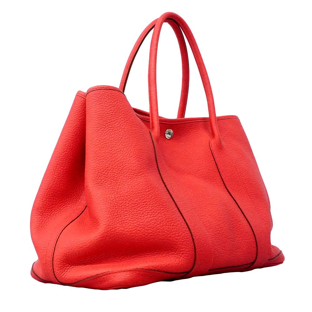 Hermes Tote Garden Party PM Negonda Bougainvillea Silver — view 2