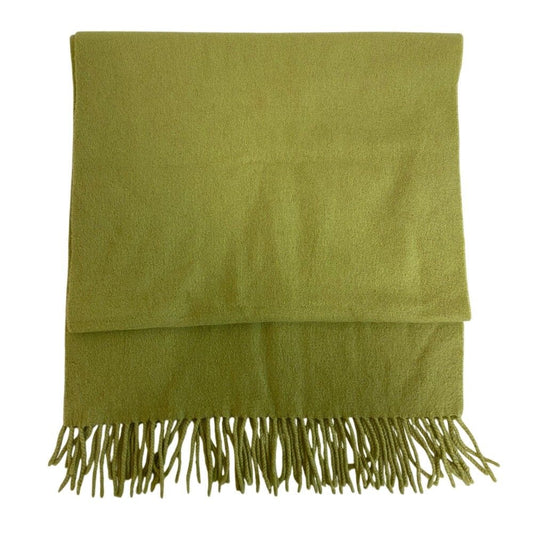 Hermes Cashmere Scarf Green