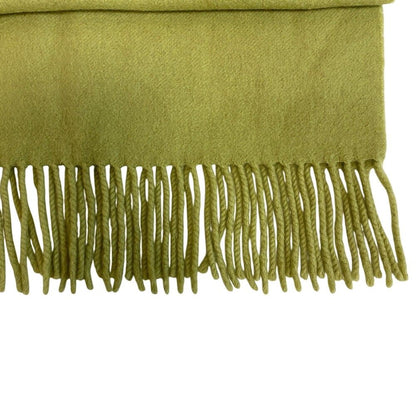 Hermes Cashmere Scarf Green — view 2