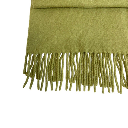 Hermes Cashmere Scarf Green — view 3