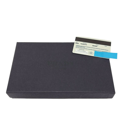 Prada Wallet Dark Khaki Zip Around — view 6