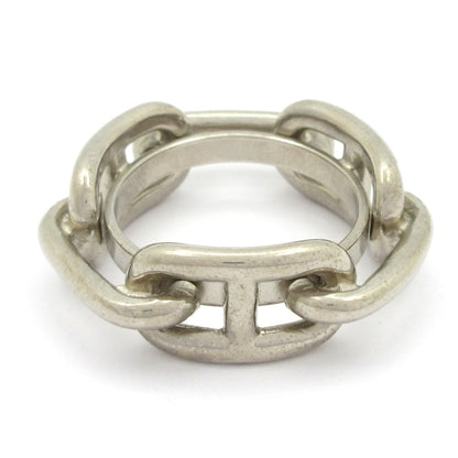 Hermes Scarf Ring Chaine D'ancre Silver