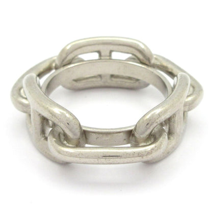 Hermes Scarf Ring Chaine D'ancre Silver — view 2