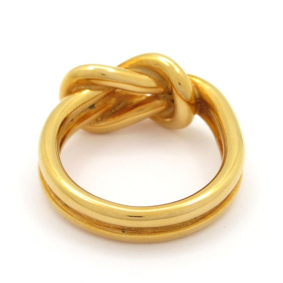 Hermes Scarf Ring Attached Gold — view 2
