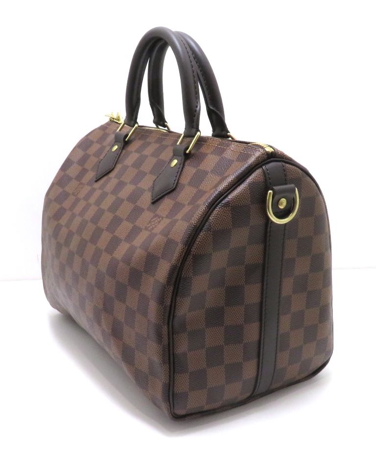 Louis Vuitton Speedy Bandouliere 30 Damier Handbag Canvas — view 2