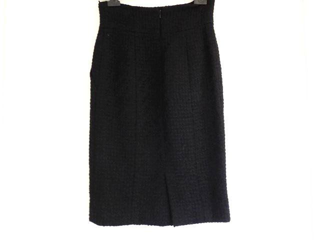 Chanel Skirt Black Tweed 36 — view 3