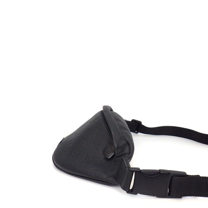 Louis Vuitton Belt Bag Discovery PM Black Monogram Shadow Leather — view 3