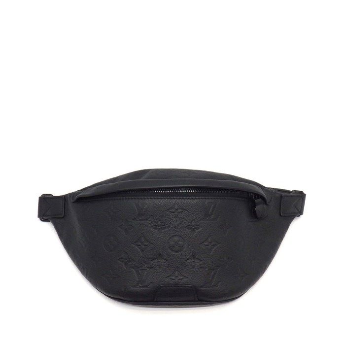 Louis Vuitton Belt Bag Discovery PM Black Monogram Shadow Leather