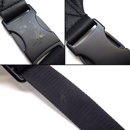 Louis Vuitton Belt Bag Discovery PM Black Monogram Shadow Leather — view 8